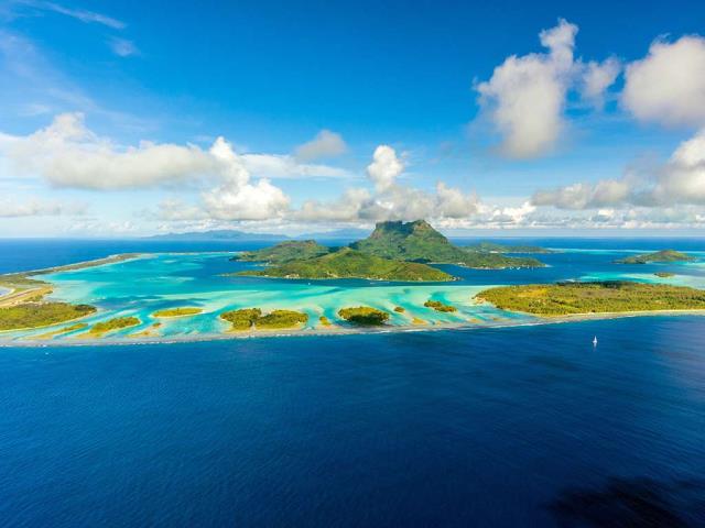 波拉波拉岛及其泻湖, 南太平洋, 法属波利尼西亚